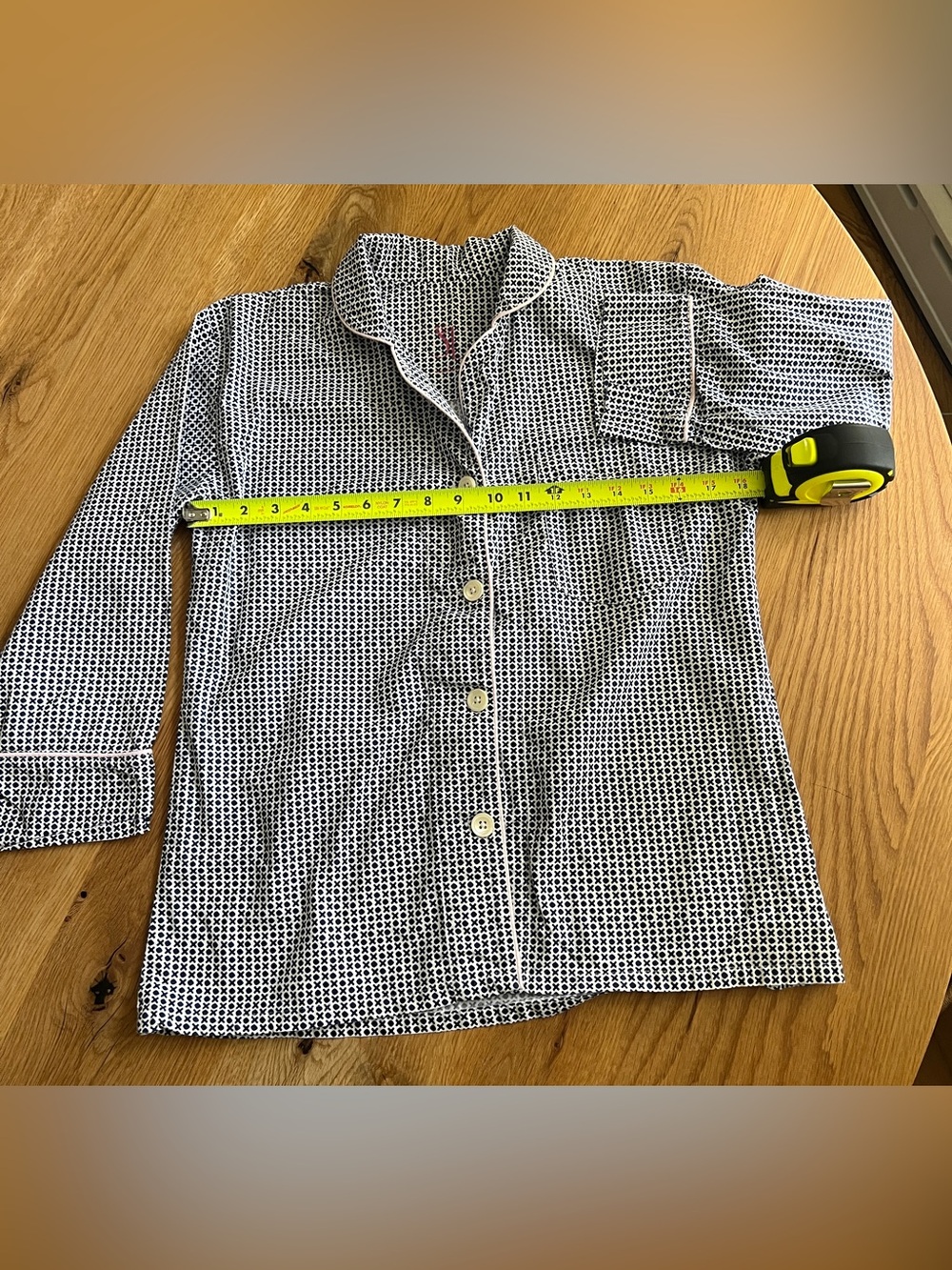 SERENA & LILY 100% COTTON XO PAJAMA SET, SIZE S. - Picture 9 of 13